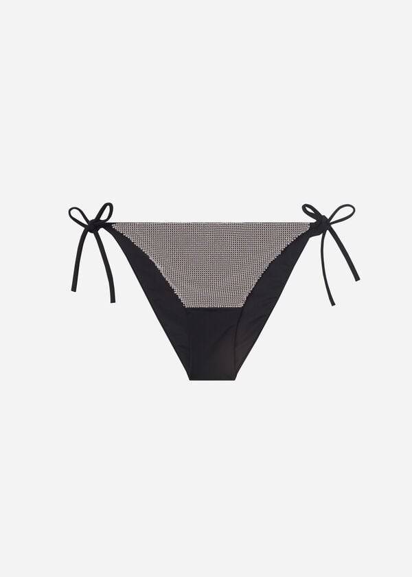 Calzedonia String Dubai Bikinibroekjes Dames Zwart | BE1590UT