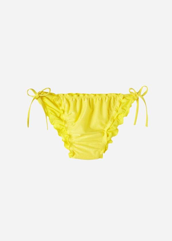 Calzedonia String Formentera Bikinibroekjes Dames Geel | BE1593PQ