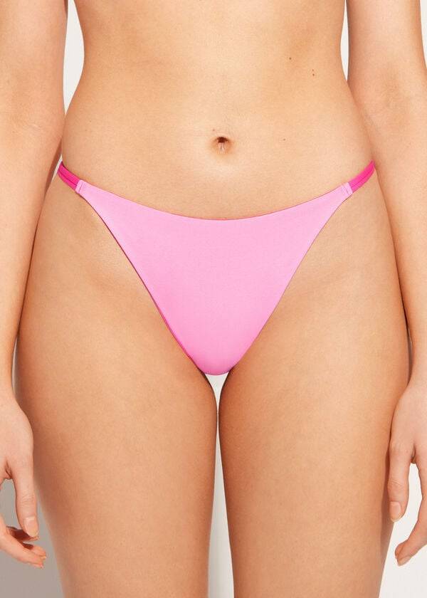 Calzedonia String Indonesia Eco Bikinibroekjes Dames Roze | BE1635MA