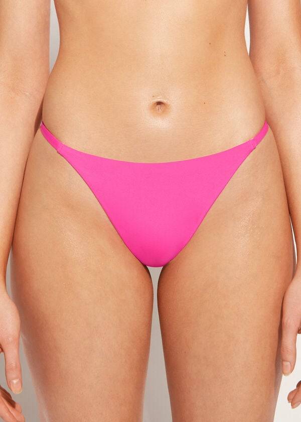 Calzedonia String Indonesia Eco Bikinibroekjes Dames Roze | BE1635MA