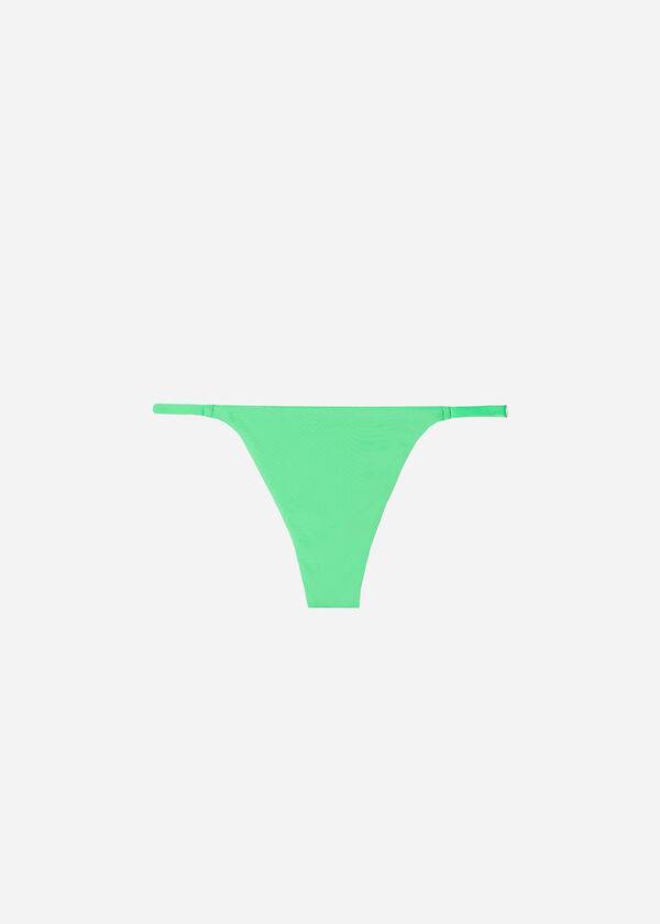 Calzedonia String Indonesia Eco G-string Bikinibroekjes Dames Mintgroen | BE1638EX