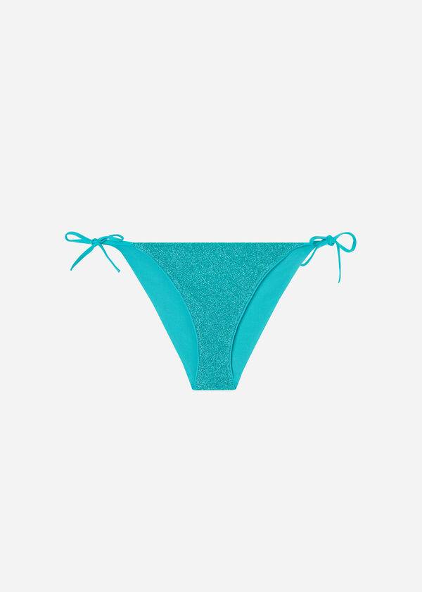 Calzedonia String Las Vegas Bikinibroekjes Dames Blauw | BE1601KI