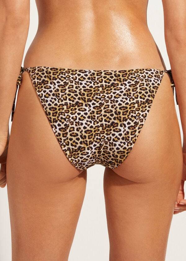 Calzedonia String Malindi Bikinibroekjes Dames Bruin | BE1603ZG