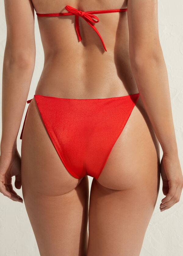 Calzedonia String Marrakech Bikinibroekjes Dames Rood | BE1604XF