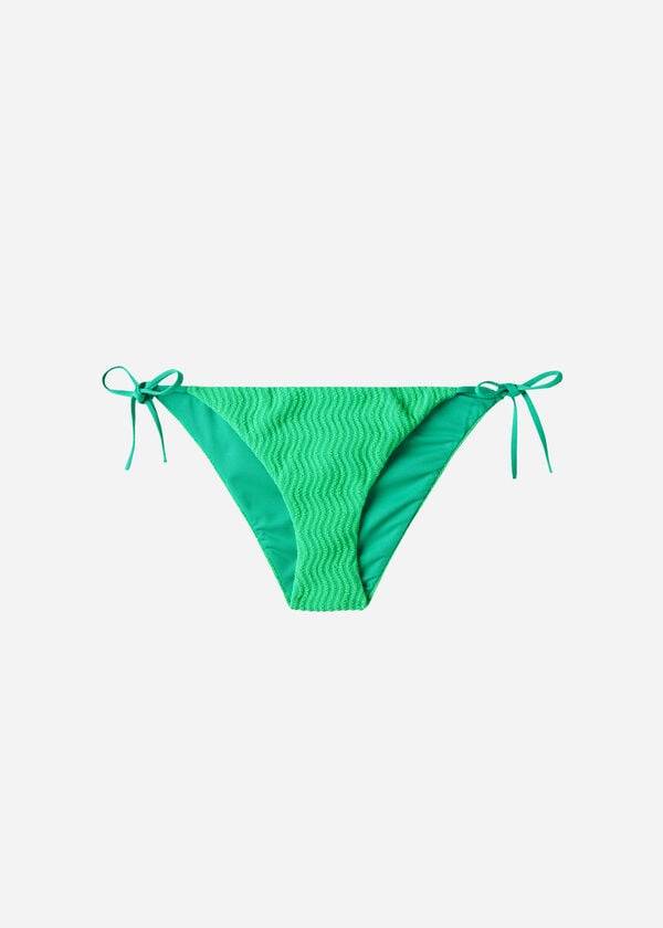 Calzedonia String Mykonos Bikinibroekjes Dames Turquoise Groen | BE1610QZ