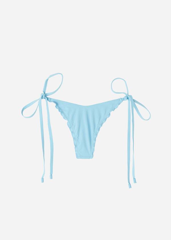 Calzedonia String String Islamorada Bikinibroekjes Dames Blauw | BE1617IS