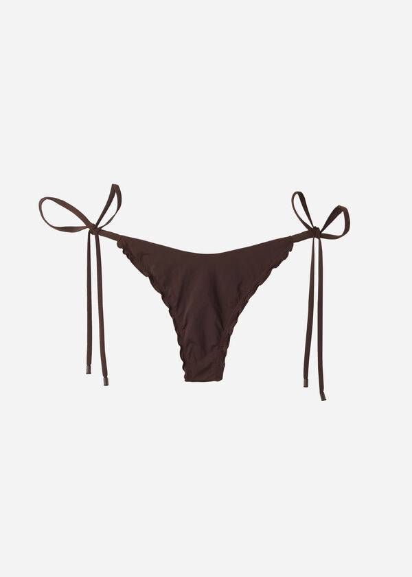 Calzedonia String String Islamorada Bikinibroekjes Dames Koffie Bruin | BE1618OR