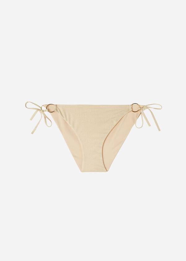 Calzedonia String Tie Abu Dhabi Bikinibroekjes Dames Goud | BE1620AP