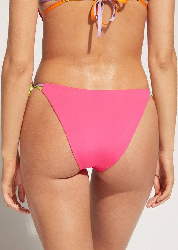 Calzedonia String Tokyo Bikinibroekjes Dames Roze | BE1622DN