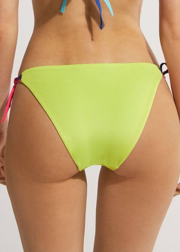 Calzedonia String Tokyo Bikinibroekjes Dames Groen | BE1623FM