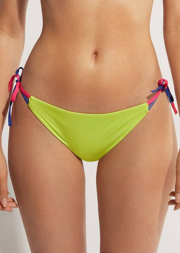 Calzedonia String Tokyo Bikinibroekjes Dames Groen | BE1623FM