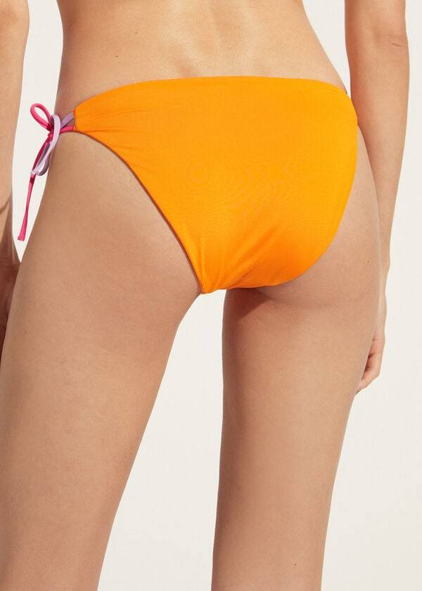 Calzedonia String Tokyo Bikinibroekjes Dames Oranje | BE1624GL