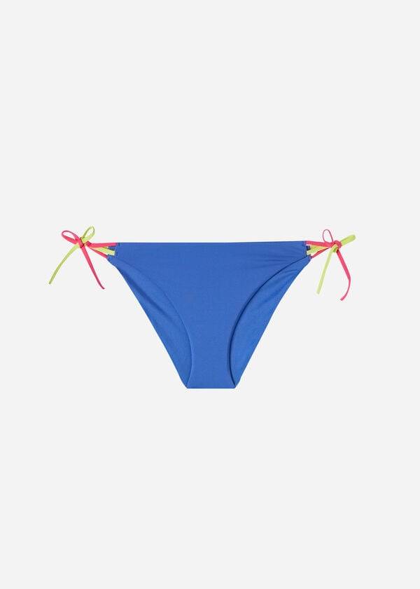 Calzedonia String Tokyo Bikinibroekjes Dames Blauw | BE1625HK