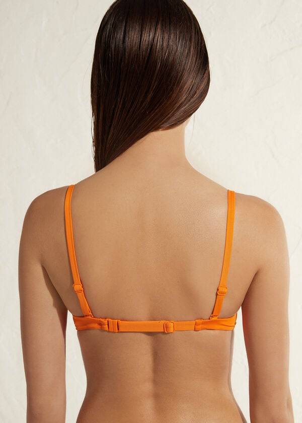 Calzedonia Super Gewatteerd Push Up Indonesia Eco Bikinitopjes Dames Oranje | BE1975WY