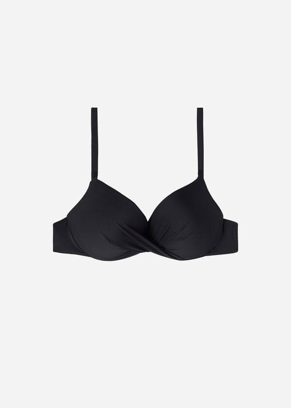 Calzedonia Super Gewatteerd Push Up Indonesia Eco cobey Bikinitopjes Dames Zwart | BE1978TV