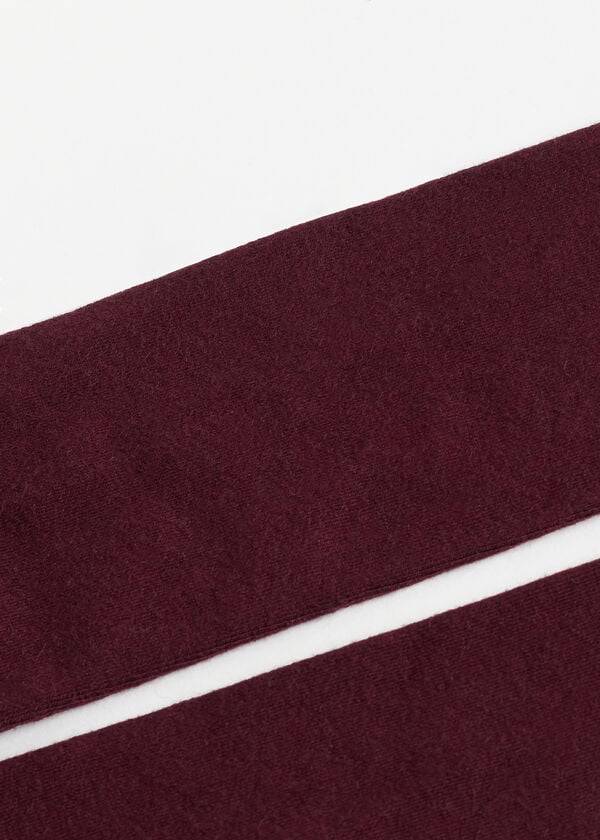 Calzedonia Super Opaque with Cashmere Hardloopbroek Kinderen Bordeaux | BE3008RW