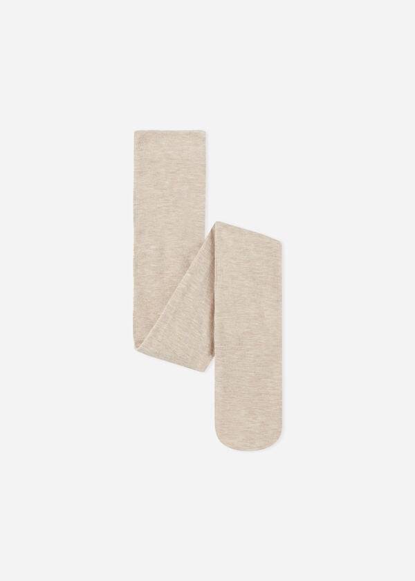 Calzedonia Super Opaque with Cashmere Hardloopbroek Kinderen Beige | BE3011QZ