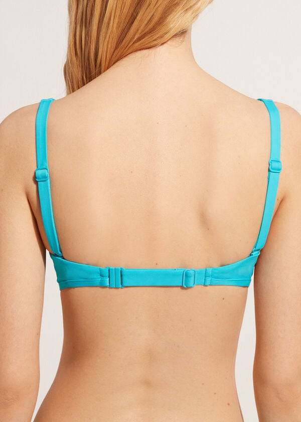 Calzedonia Tank-Stijl Indonesia Bikinitopjes Dames Turquoise Groen | BE2009PQ