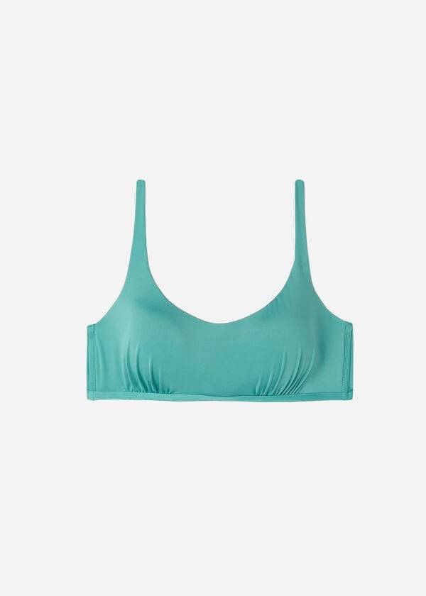 Calzedonia Tank Stijl Indonesia Eco Bikinitopjes Dames Turquoise | BE1991KI