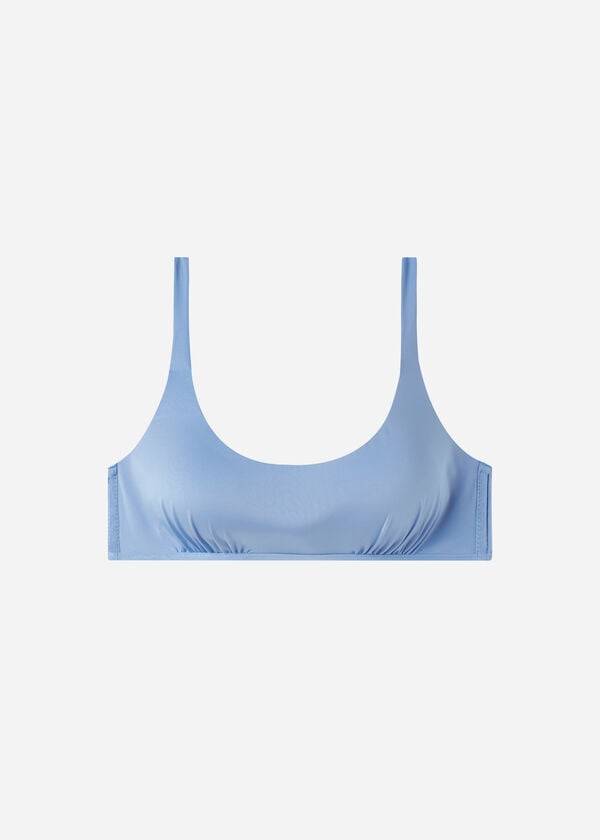 Calzedonia Tank Stijl Indonesia Eco Bikinitopjes Dames Blauw | BE1992LH