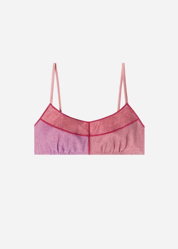 Calzedonia Tank Stijl Lamé Lisbona Bikinitopjes Dames Roze | BE1997BC