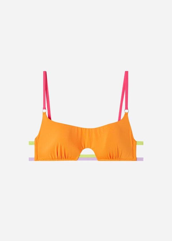 Calzedonia Tank Tokyo Eco Bikinitopjes Dames Oranje | BE2002EX