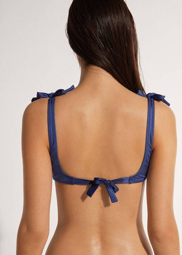 Calzedonia Tank-style Marrakech Bikinitopjes Dames Donkerblauw | BE2013FM