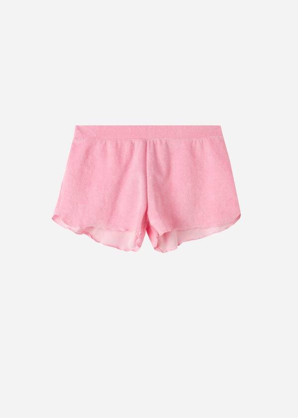 Calzedonia Terrycloth Shorts Cover-ups Dames Roze | BE2151CE