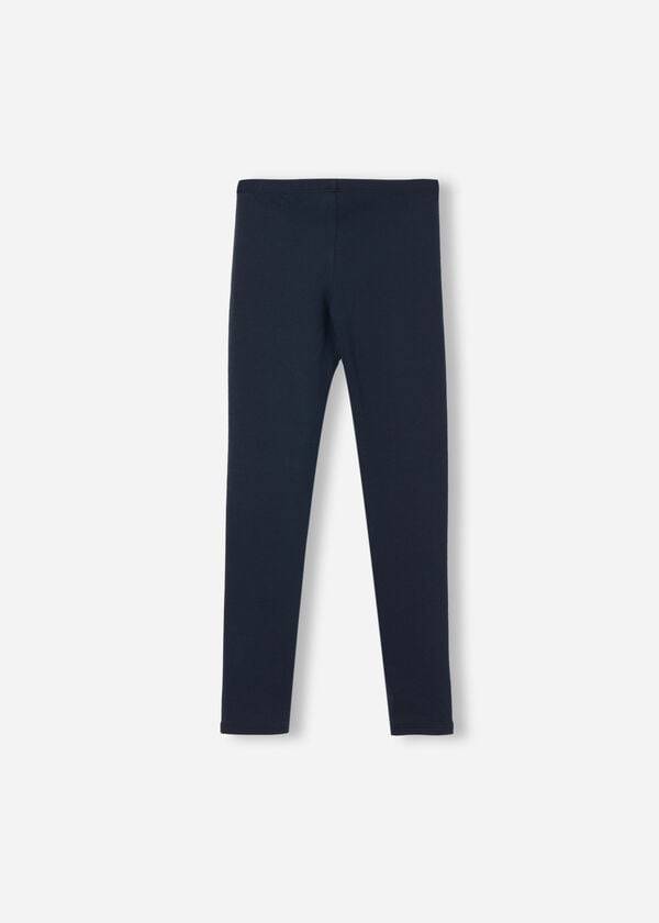 Calzedonia Thermal Leggings Kinderen Blauw | BE3145OR