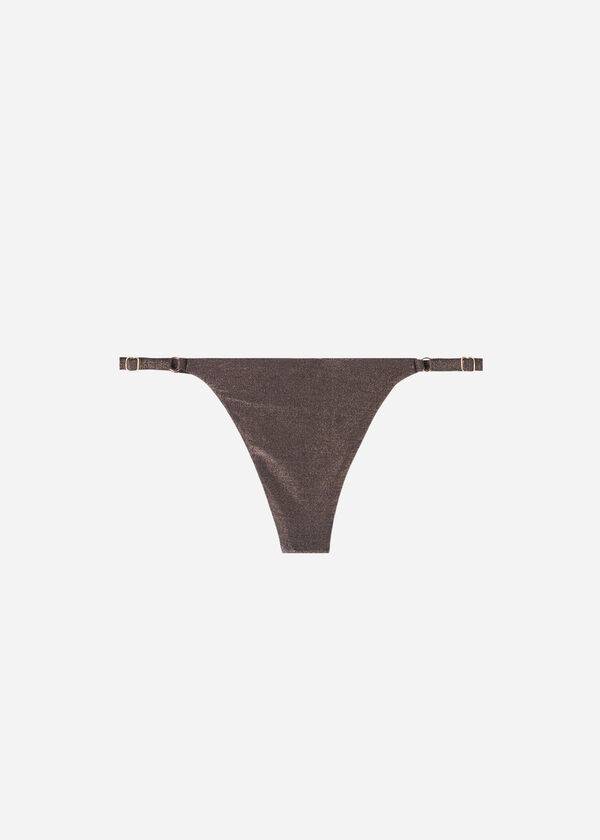 Calzedonia Thin Sides String Hollywood Bikinibroekjes Dames Zwart | BE1629ZG