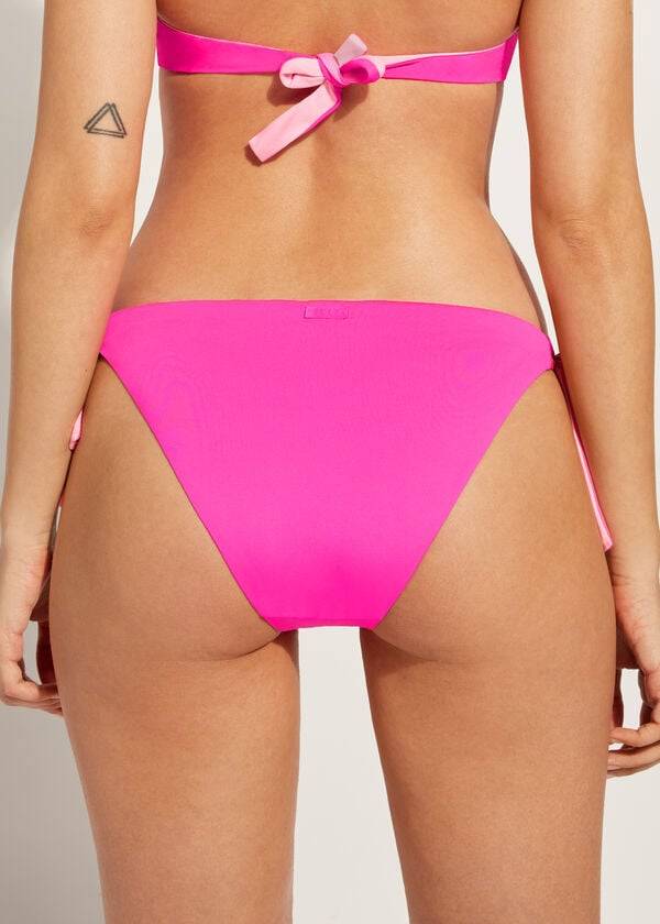 Calzedonia Tied Indonesia Eco Bikinibroekjes Dames Roze | BE1650GL