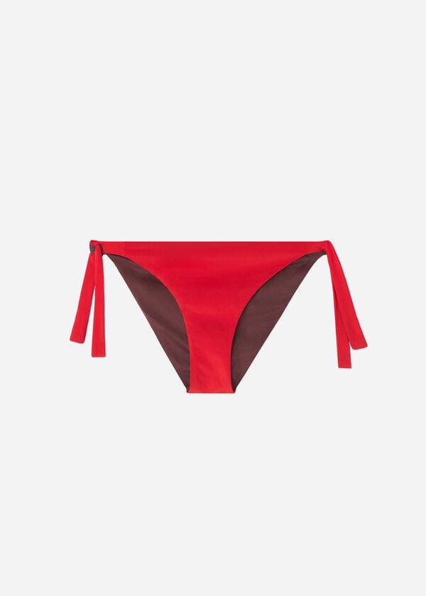 Calzedonia Tied Indonesia Eco Bikinibroekjes Dames Rood | BE1652JJ