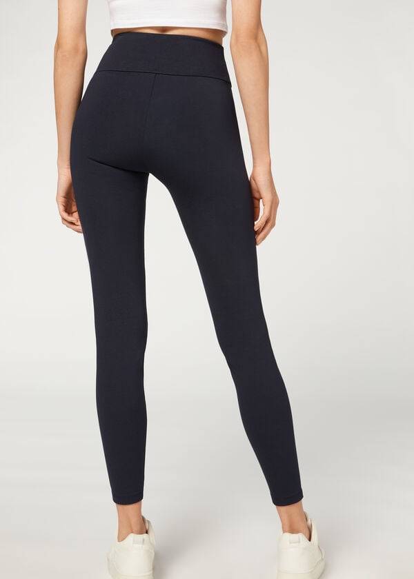 Calzedonia Total Shaper Leggings Dames Blauw | BE2703UT