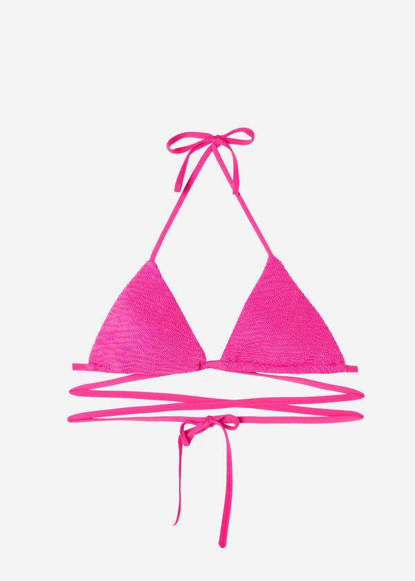 Calzedonia Triangle Badslippers String Miami Bikinitopjes Dames Roze | BE2020XF