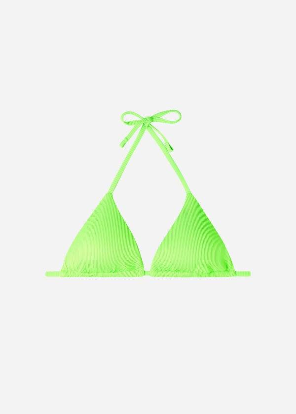 Calzedonia Triangle Badslippers String New York Bikinitopjes Dames Groen | BE2022VD