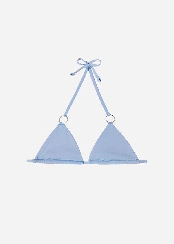 Calzedonia Triangle String Abu Dhabi Bikinitopjes Dames Blauw | BE2023BC