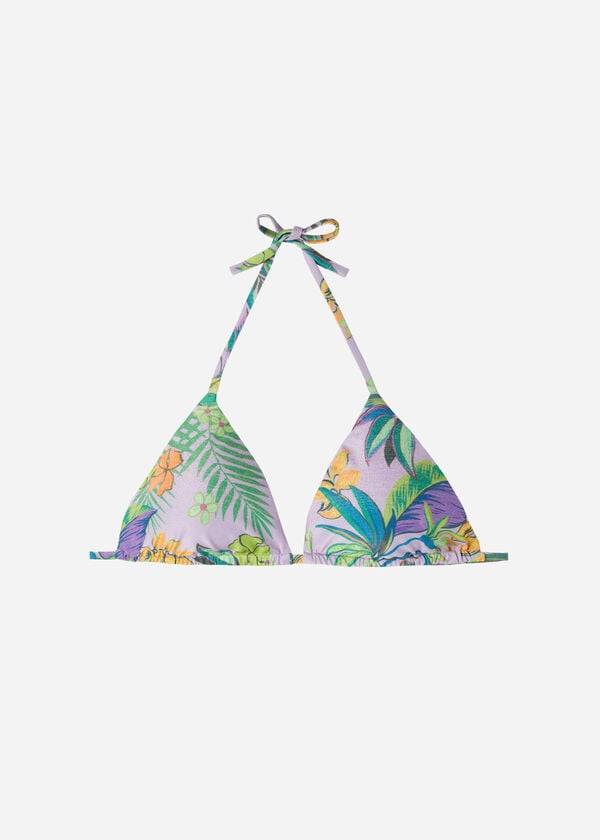 Calzedonia Triangle String Brasilia Bikinitopjes Dames Paars | BE2028EX