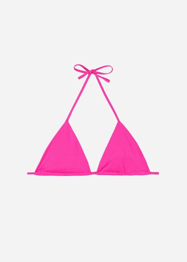 Calzedonia Triangle String Indonesia Eco rosa Bikinitopjes Dames Roze | BE2044LH