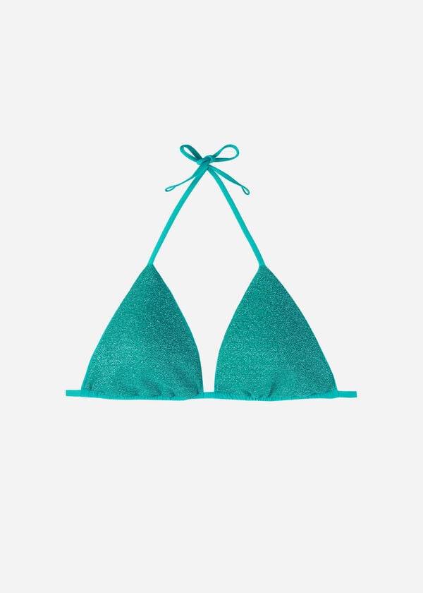 Calzedonia Triangle String Las Vegas Bikinitopjes Dames Blauw | BE2049BC