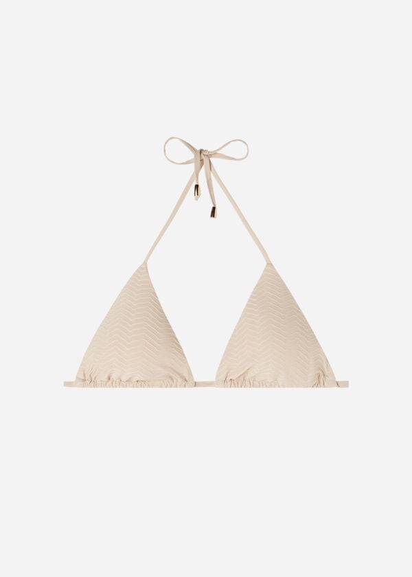 Calzedonia Triangle String The Hamptons Bikinitopjes Dames Beige | BE2061PQ