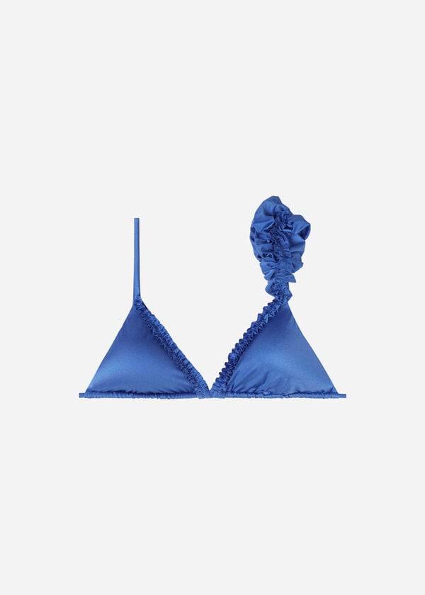 Calzedonia Triangle String Vienna Bikinitopjes Dames Blauw | BE2064DN