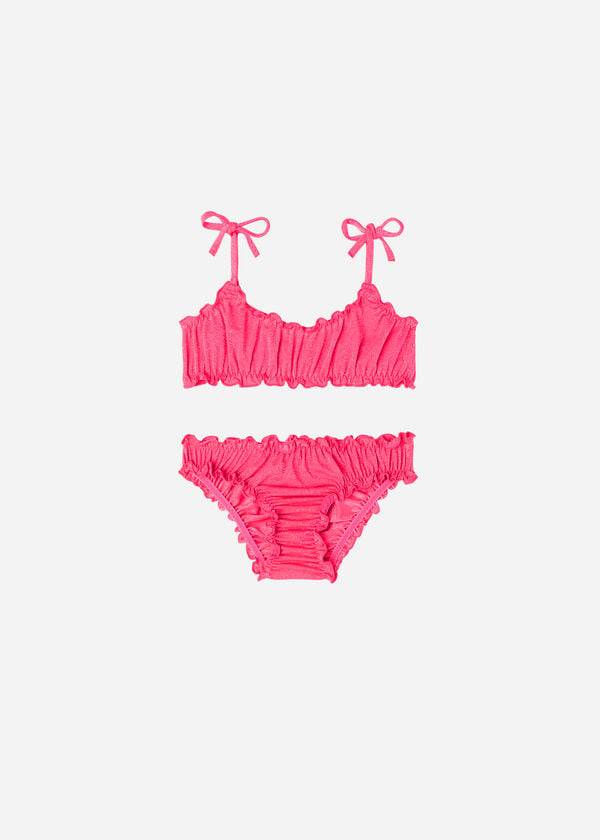 Calzedonia Two Piece Formentera Badpakken Kinderen Roze | BE3057IS