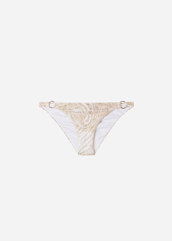 Calzedonia with Rings Melbourne Bikinibroekjes Dames Goud | BE1660NB